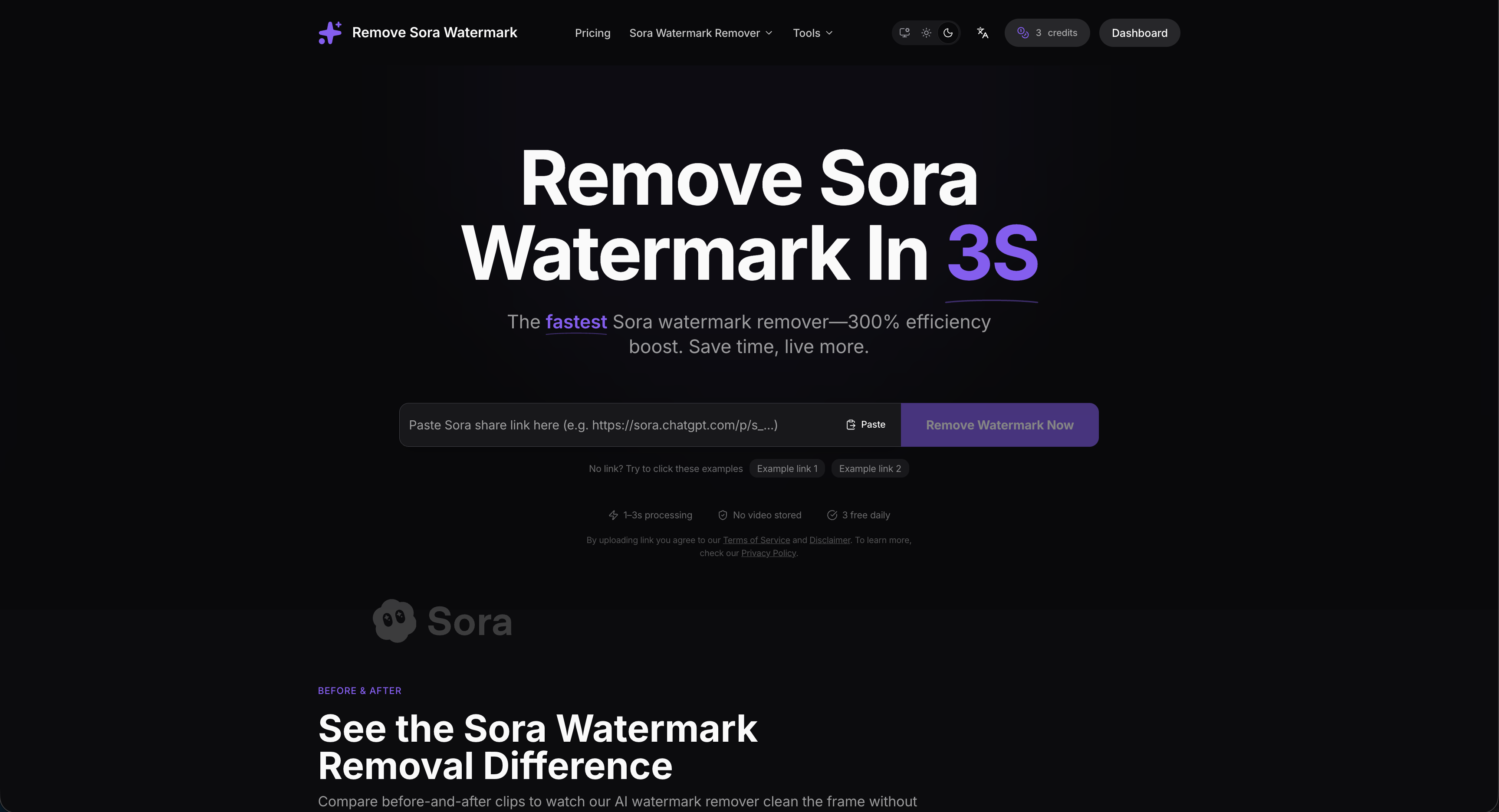 Remove Sora Watermark screenshot