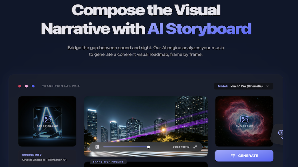 Musiv - AI Music Video Generator screenshot