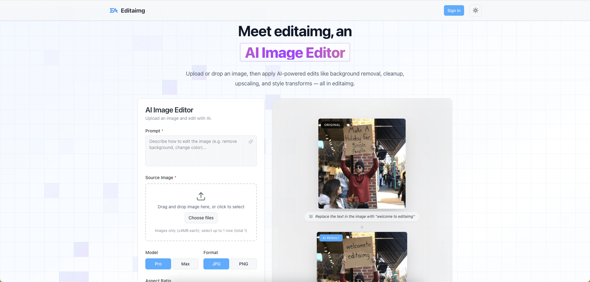 Editaimg screenshot