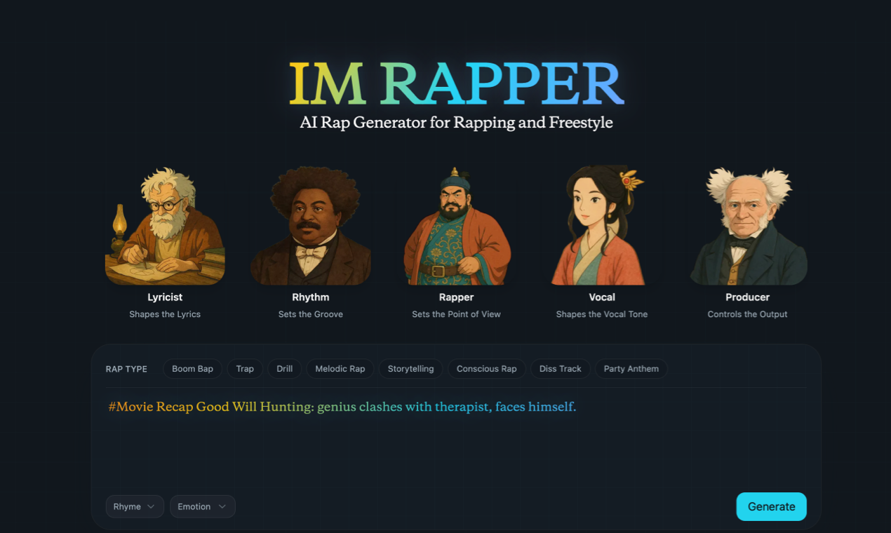 AI Rapper screenshot