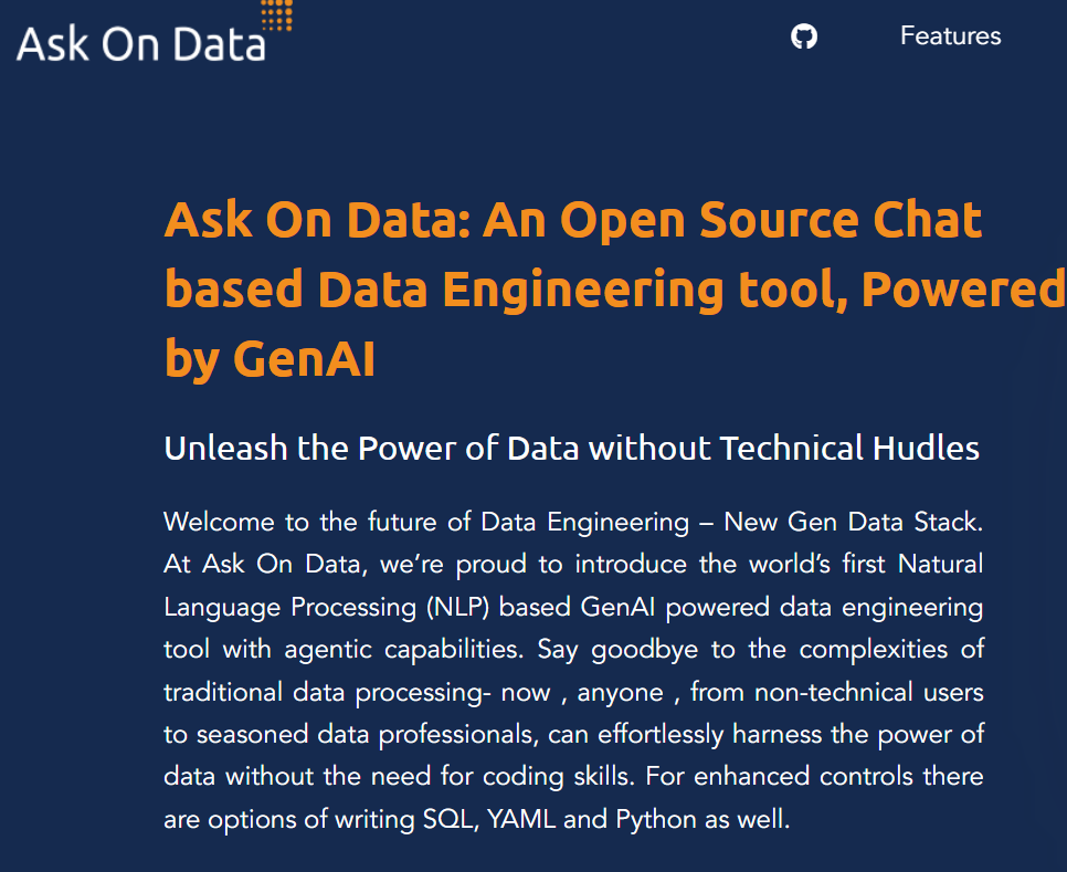 Ask On Data screenshot
