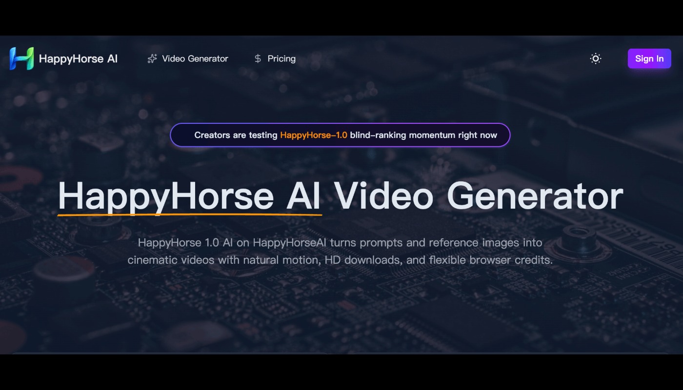 Happyhorse screenshot