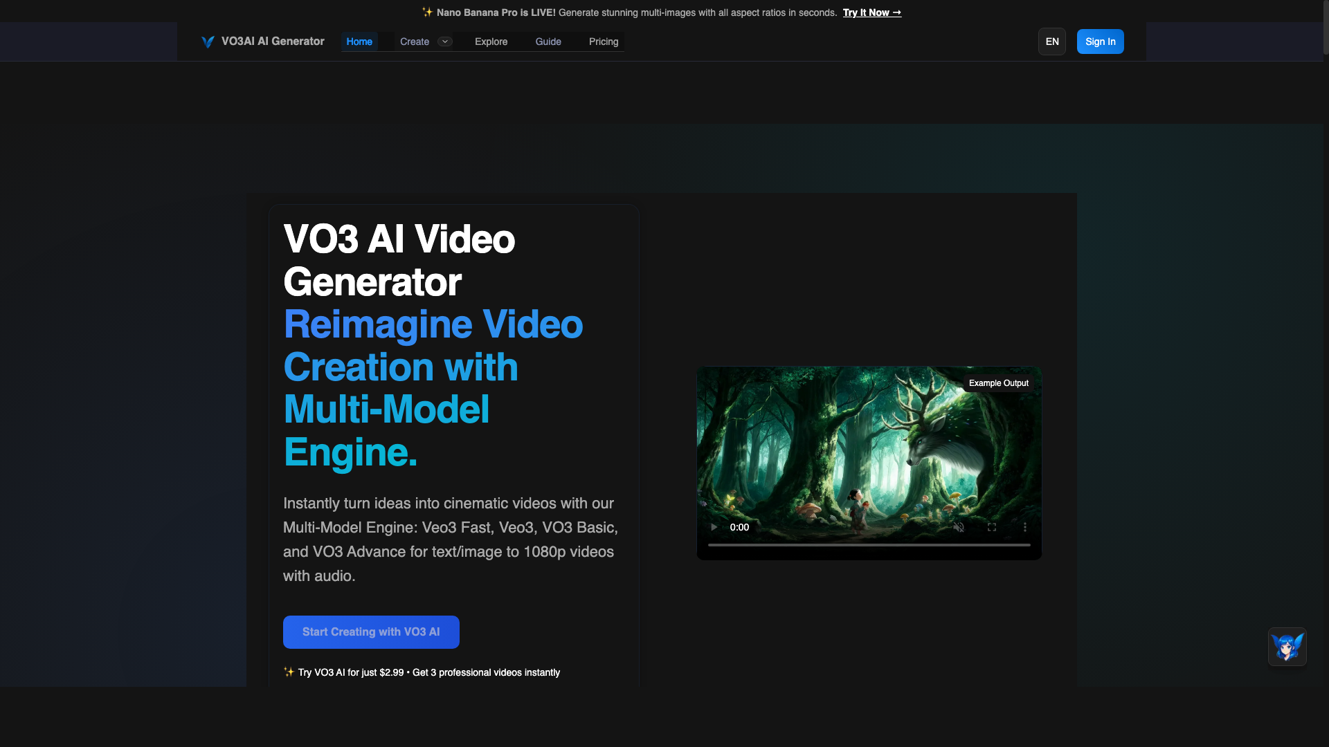 Vo3ai screenshot