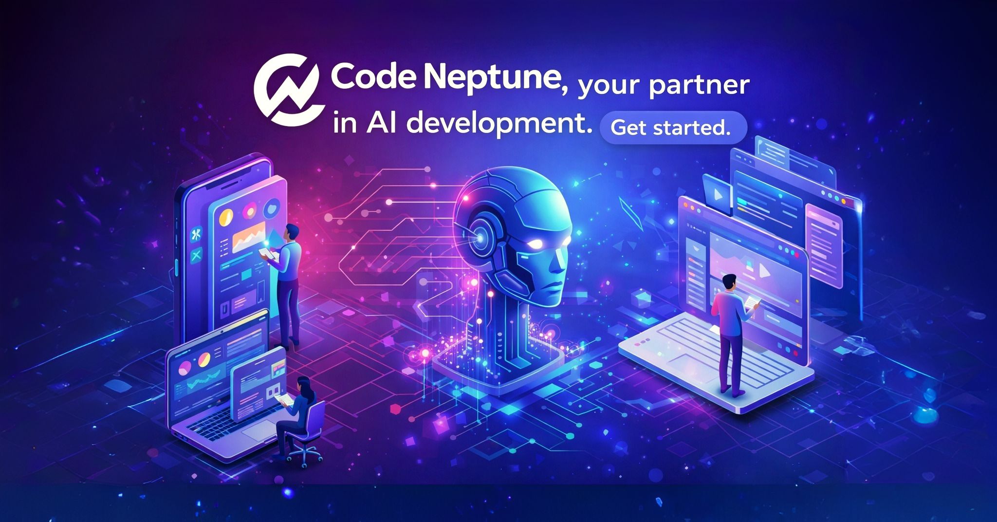 Code Neptune AI screenshot