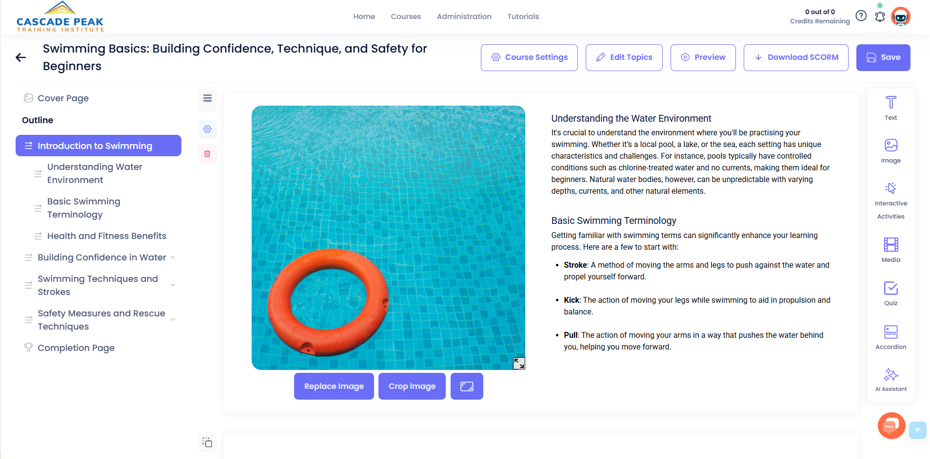 eSkilled AI Course Creator screenshot