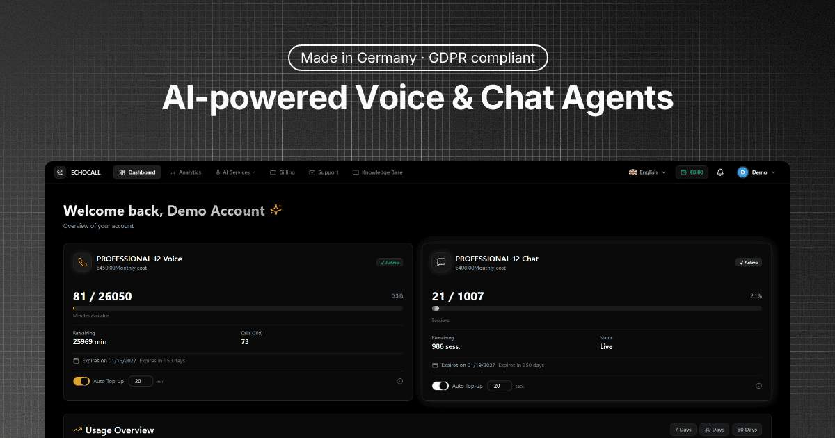EchoCall screenshot