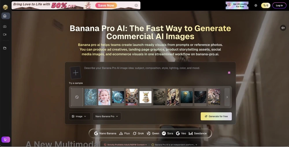 banana pro ai screenshot