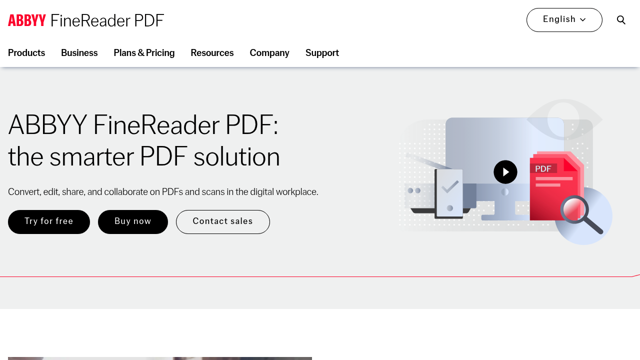 ABBYY FineReader screenshot