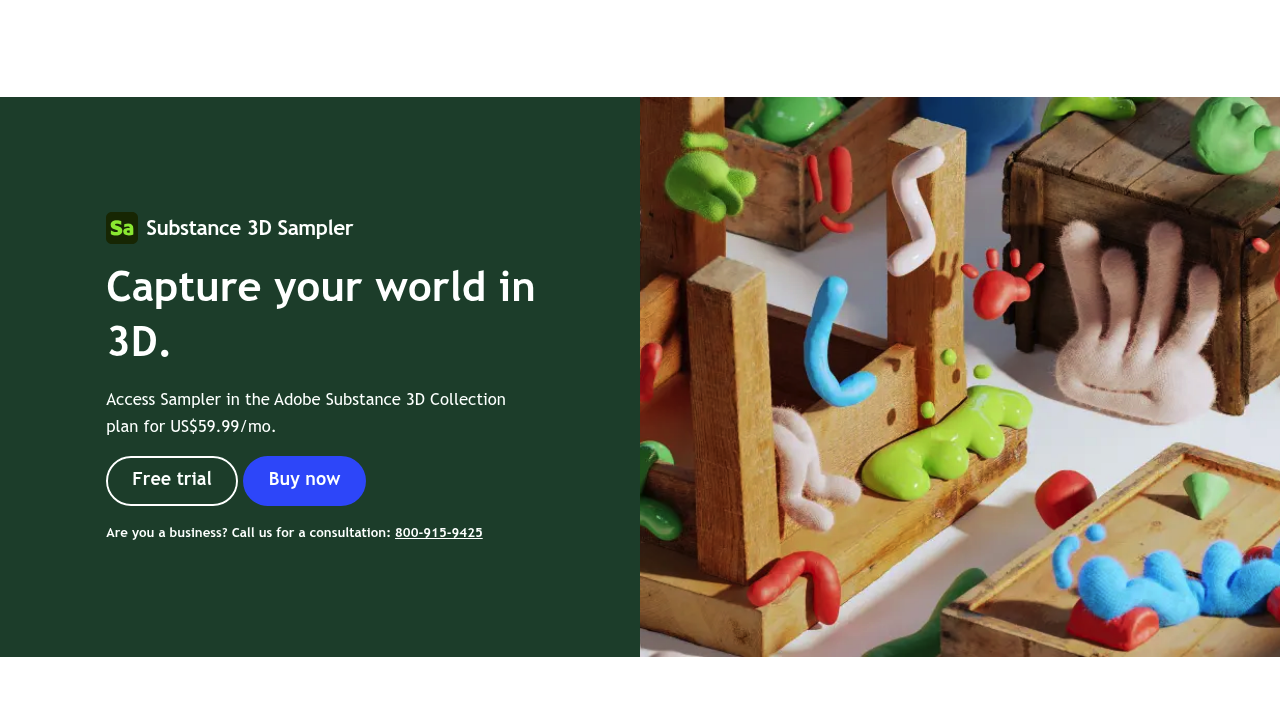 Adobe Substance 3D Sampler screenshot