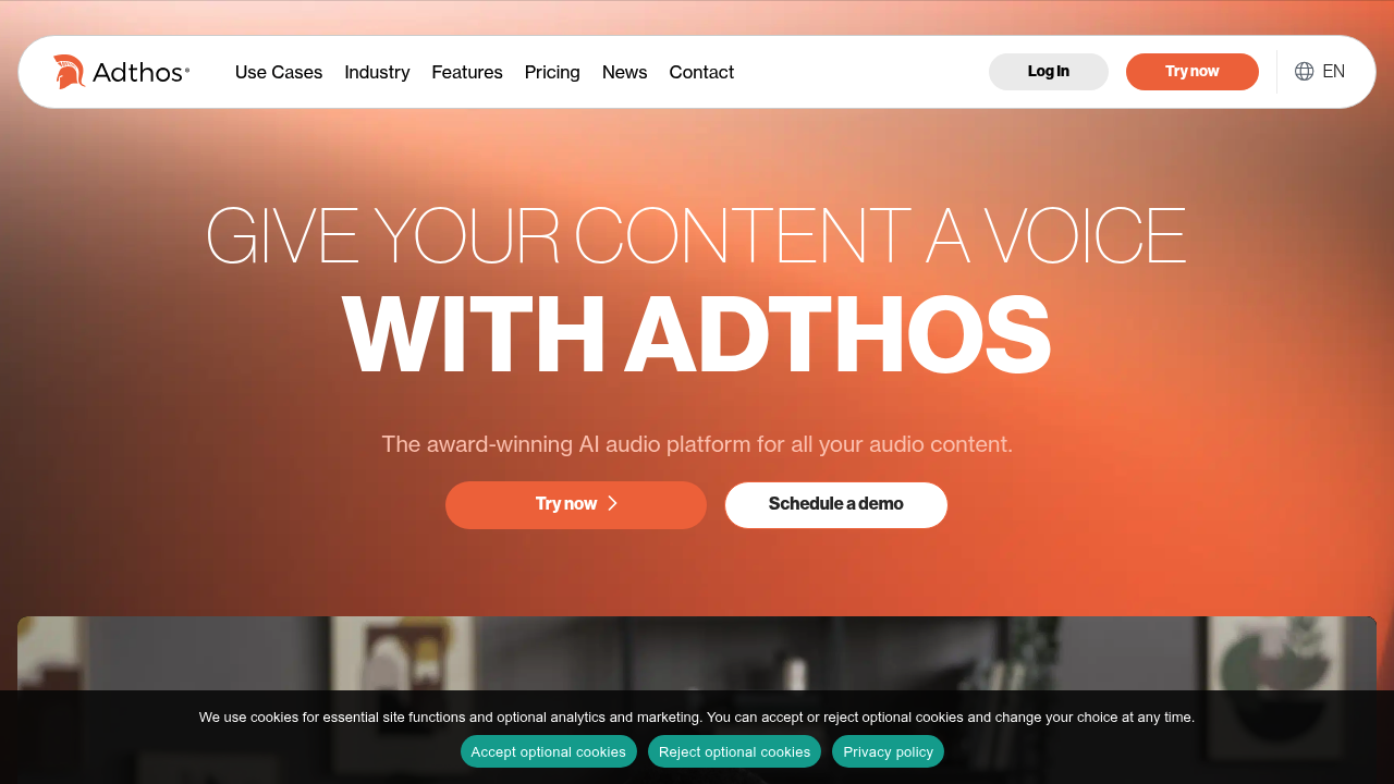 Adthos screenshot