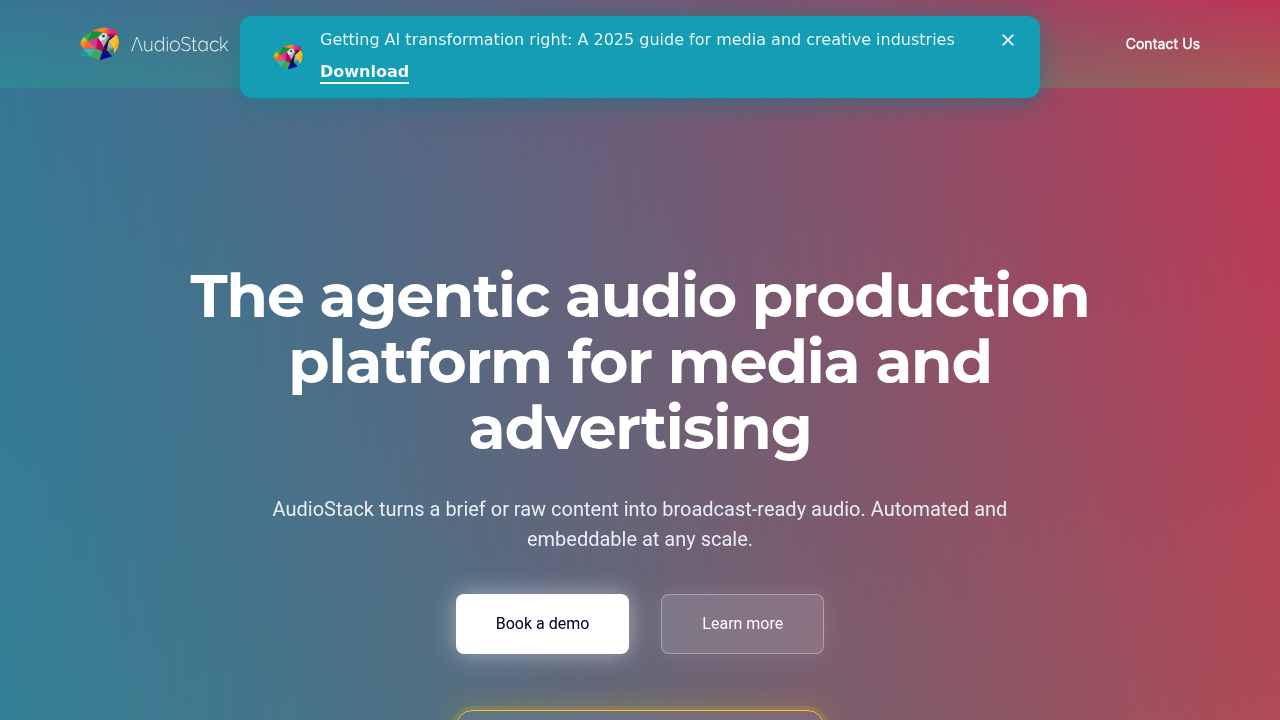 AudioStack screenshot