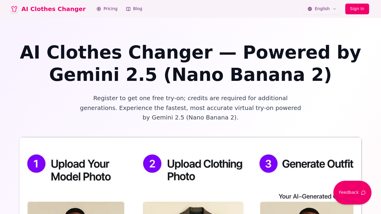 AI Clothes Changer screenshot