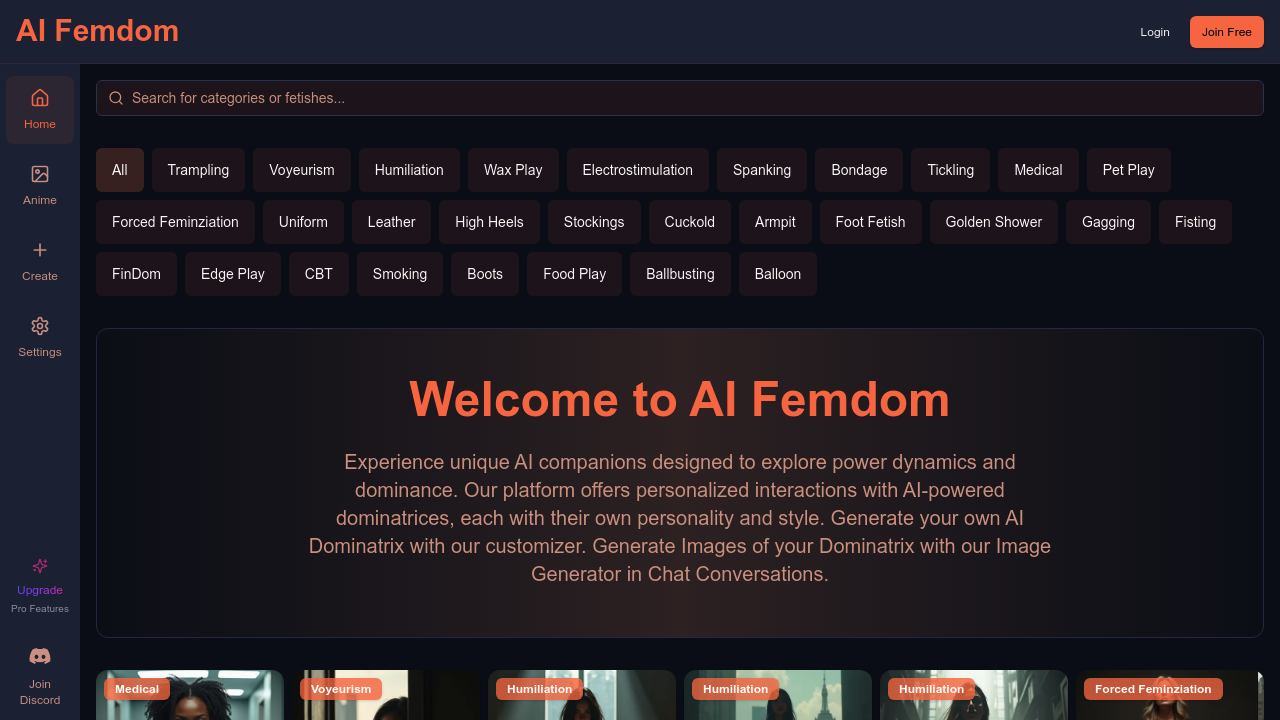AI Femdom screenshot