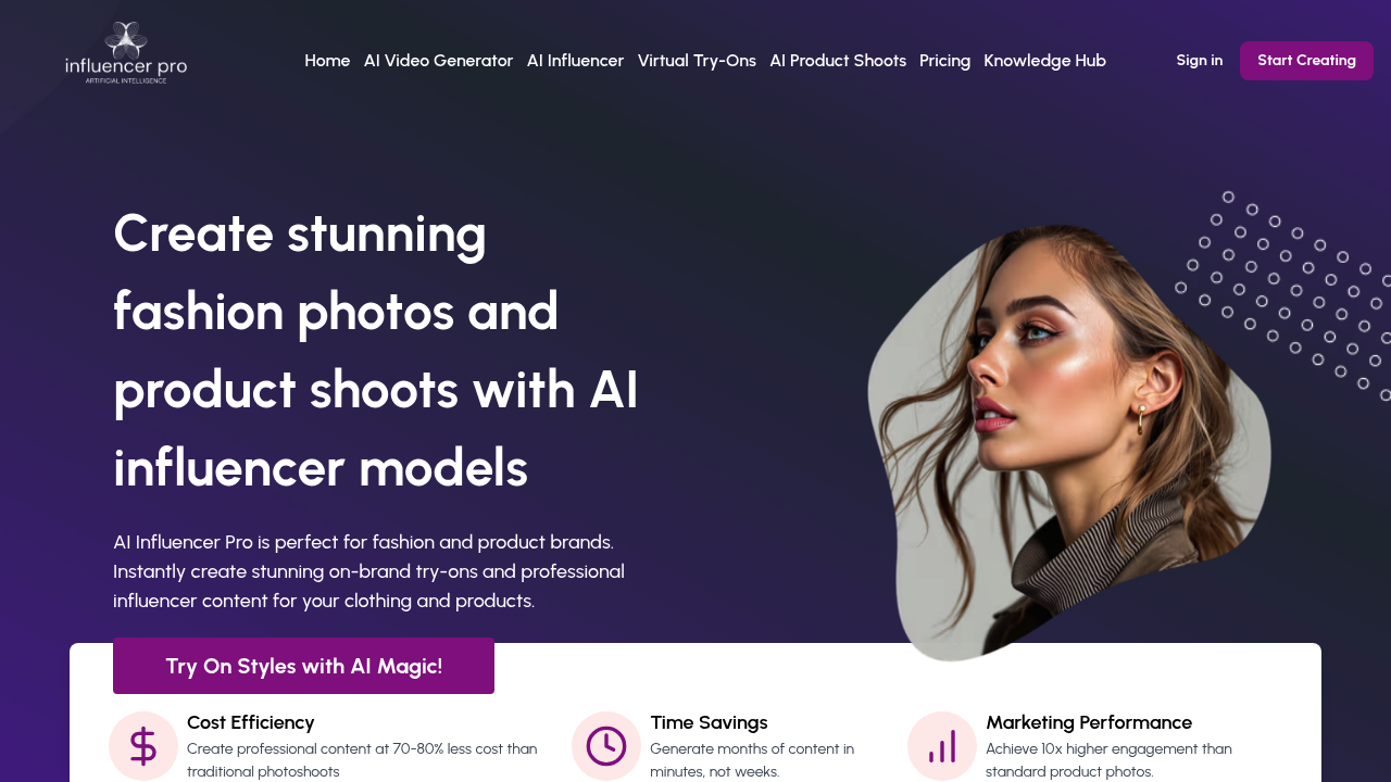 AI Influencer Pro screenshot