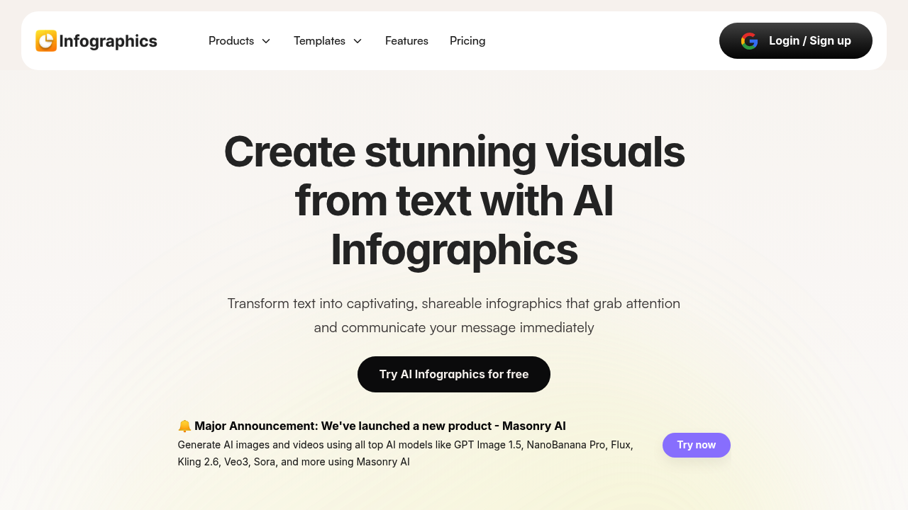 AI Infographics screenshot