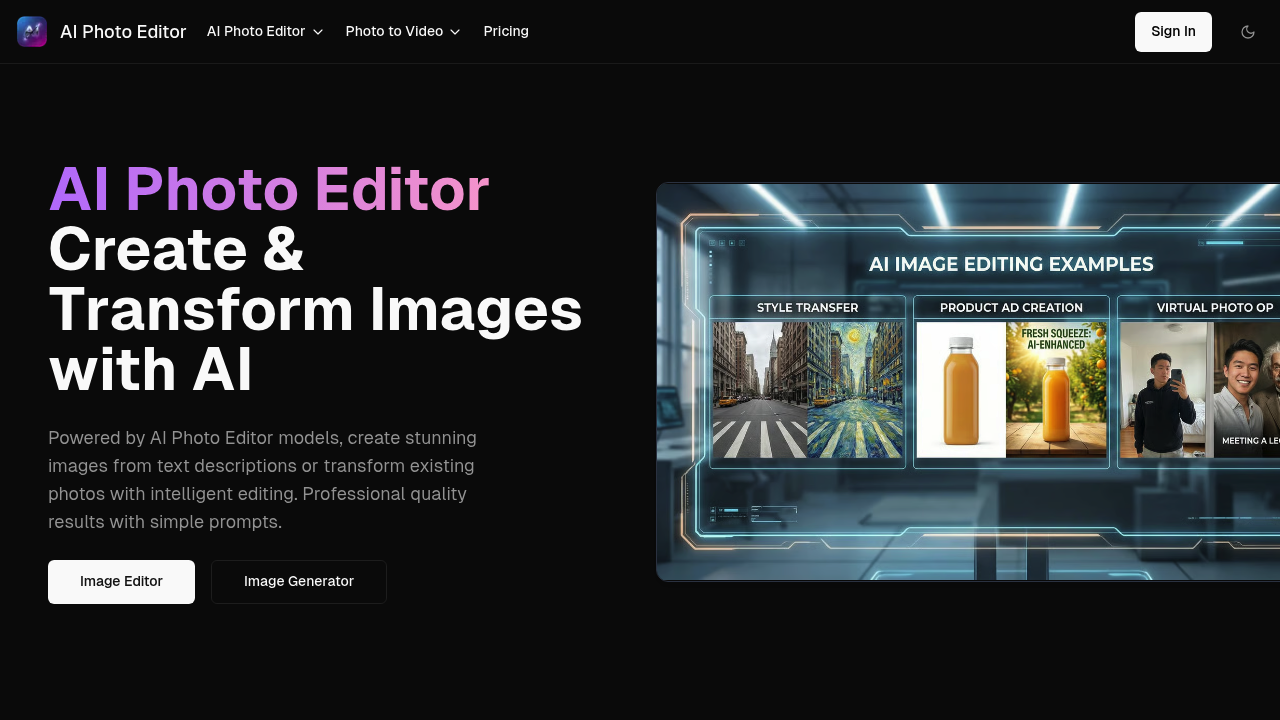 AI Photo Editor.ai screenshot