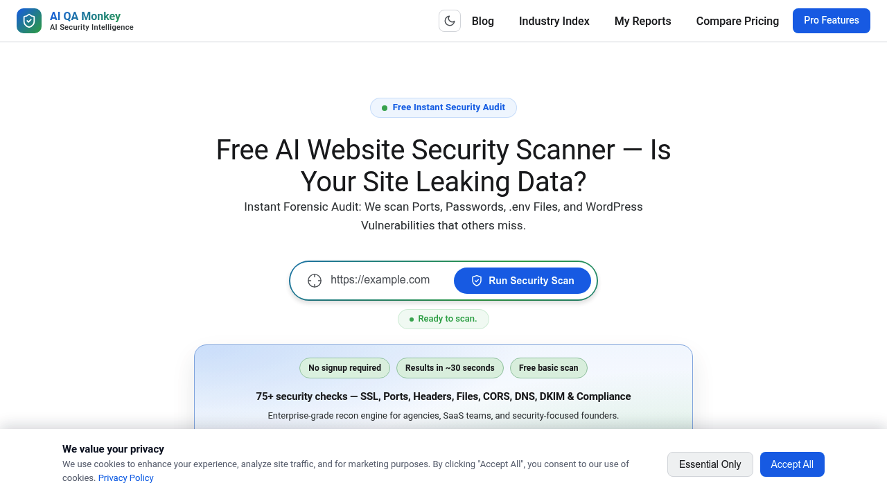 AI QA Monkey screenshot