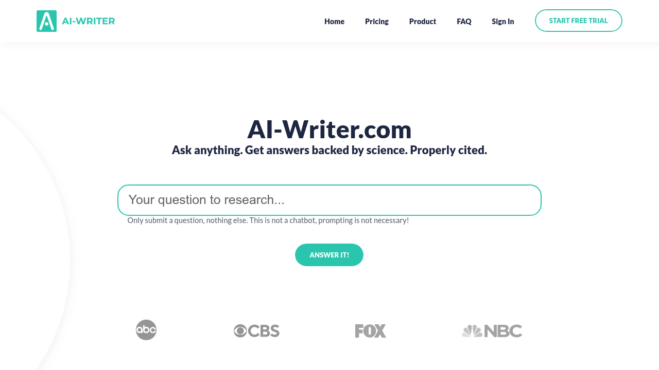 AI Writer screenshot