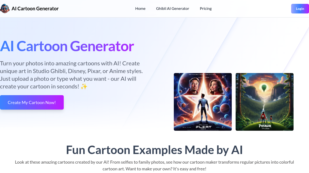 AICartoonGenerator screenshot