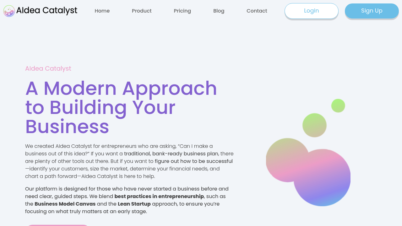 AIdea Catalyst screenshot