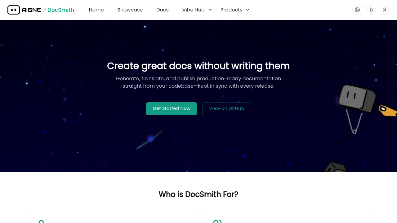 AIGNE DocSmith screenshot