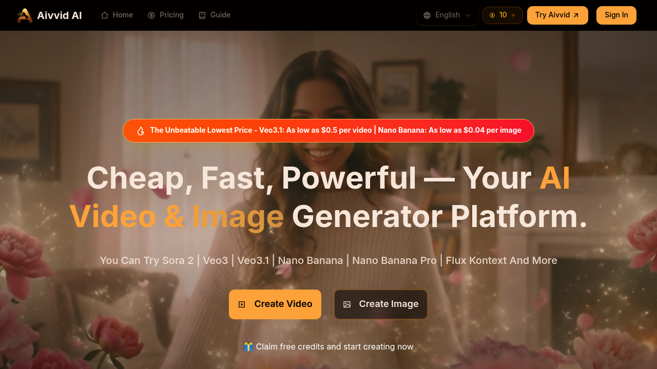 Aivvid AI screenshot