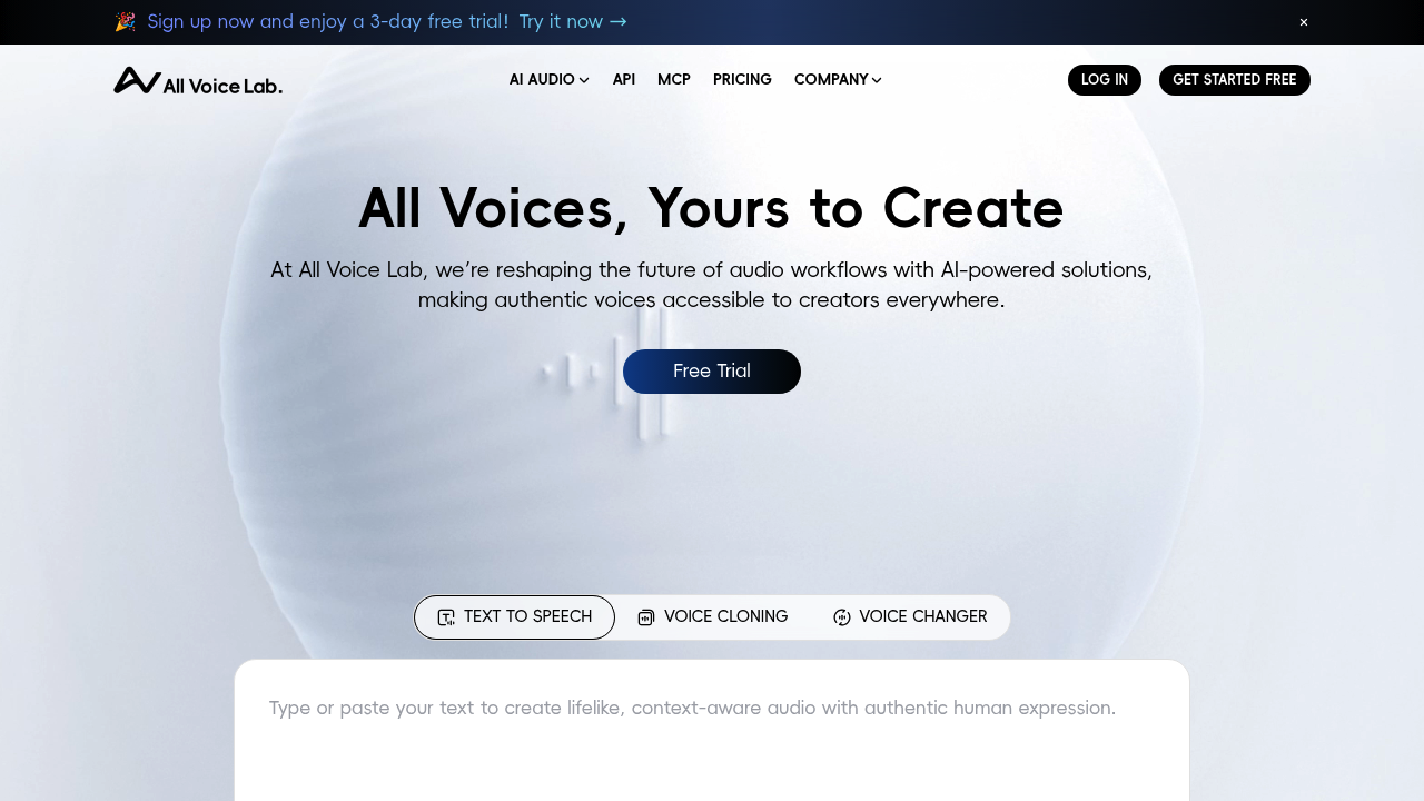 All Voice Lab screenshot