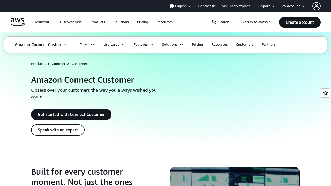Amazon Connect screenshot