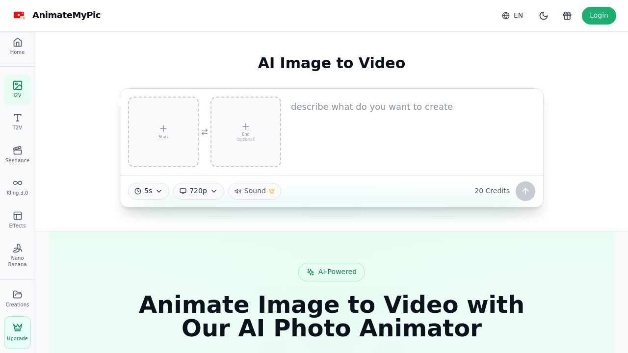 AnimateMyPic | Image to Video screenshot