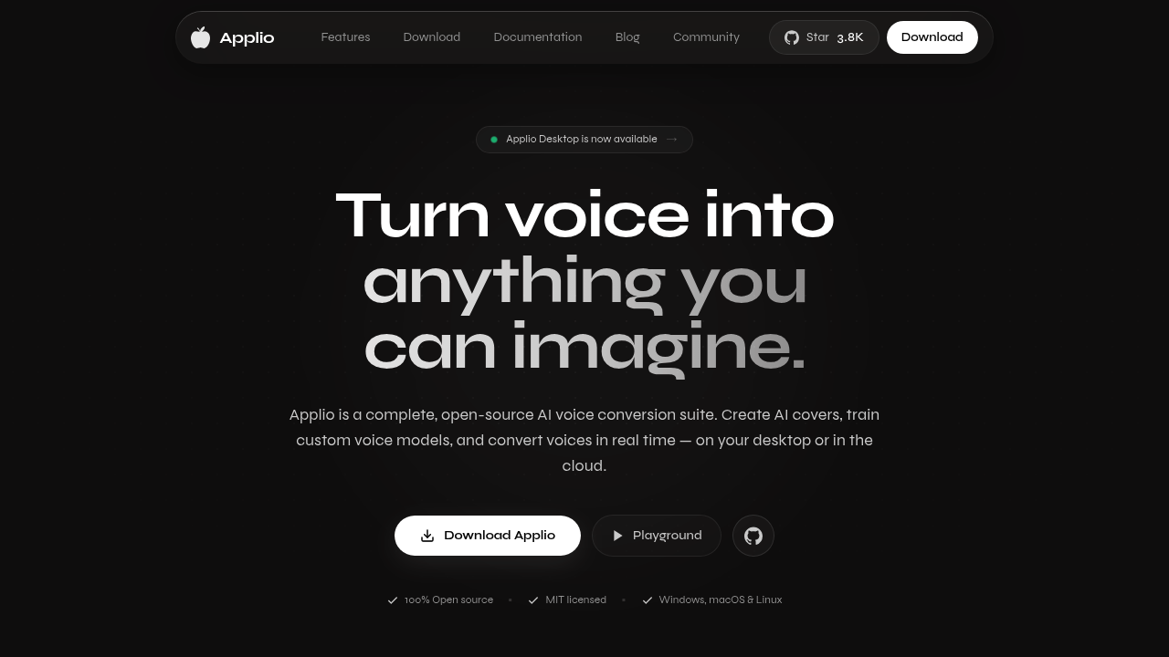 Applio screenshot
