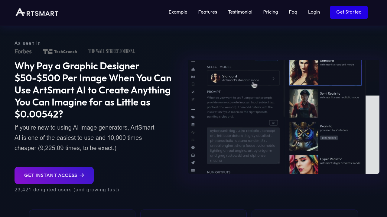 ArtSmart AI screenshot