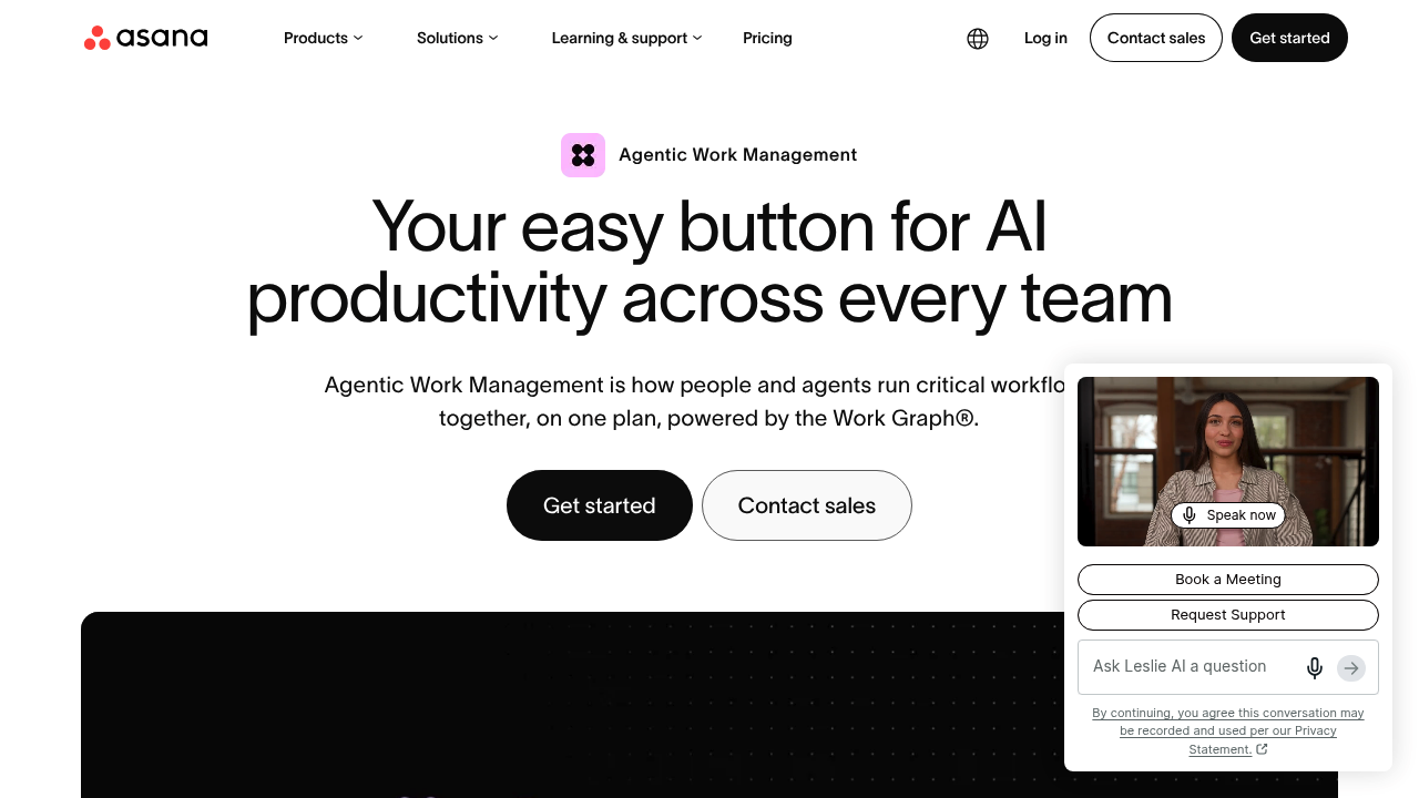 Asana AI Studio screenshot