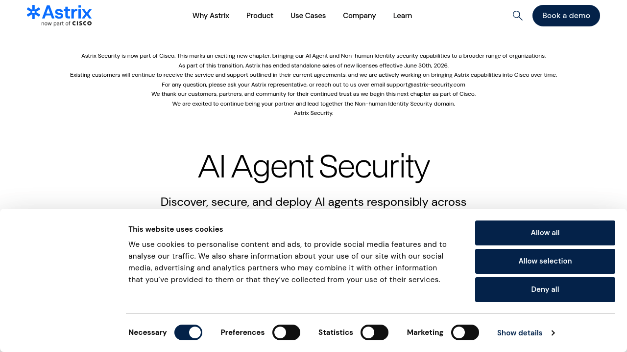 Astrix Security screenshot