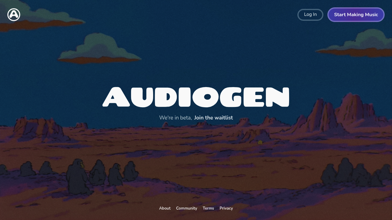 AudioGen screenshot