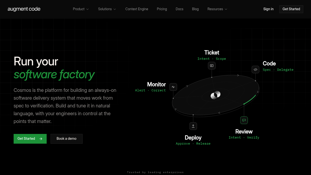 Augment Code screenshot
