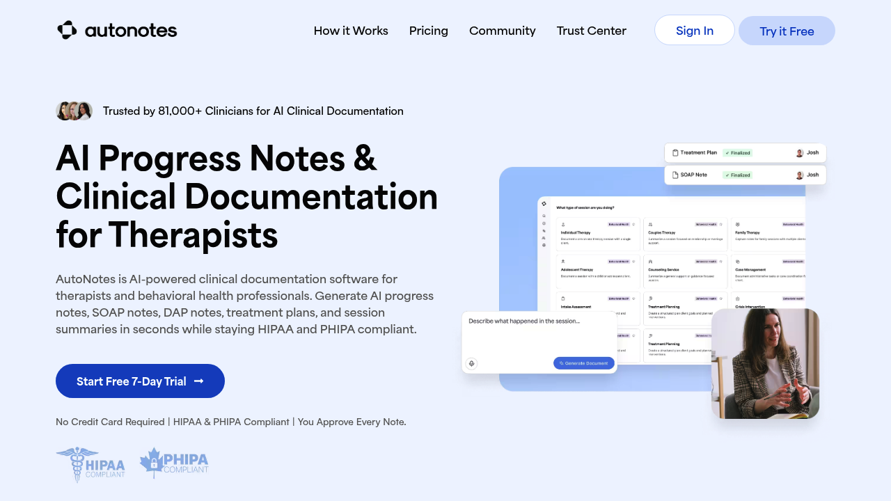 AutoNotes screenshot