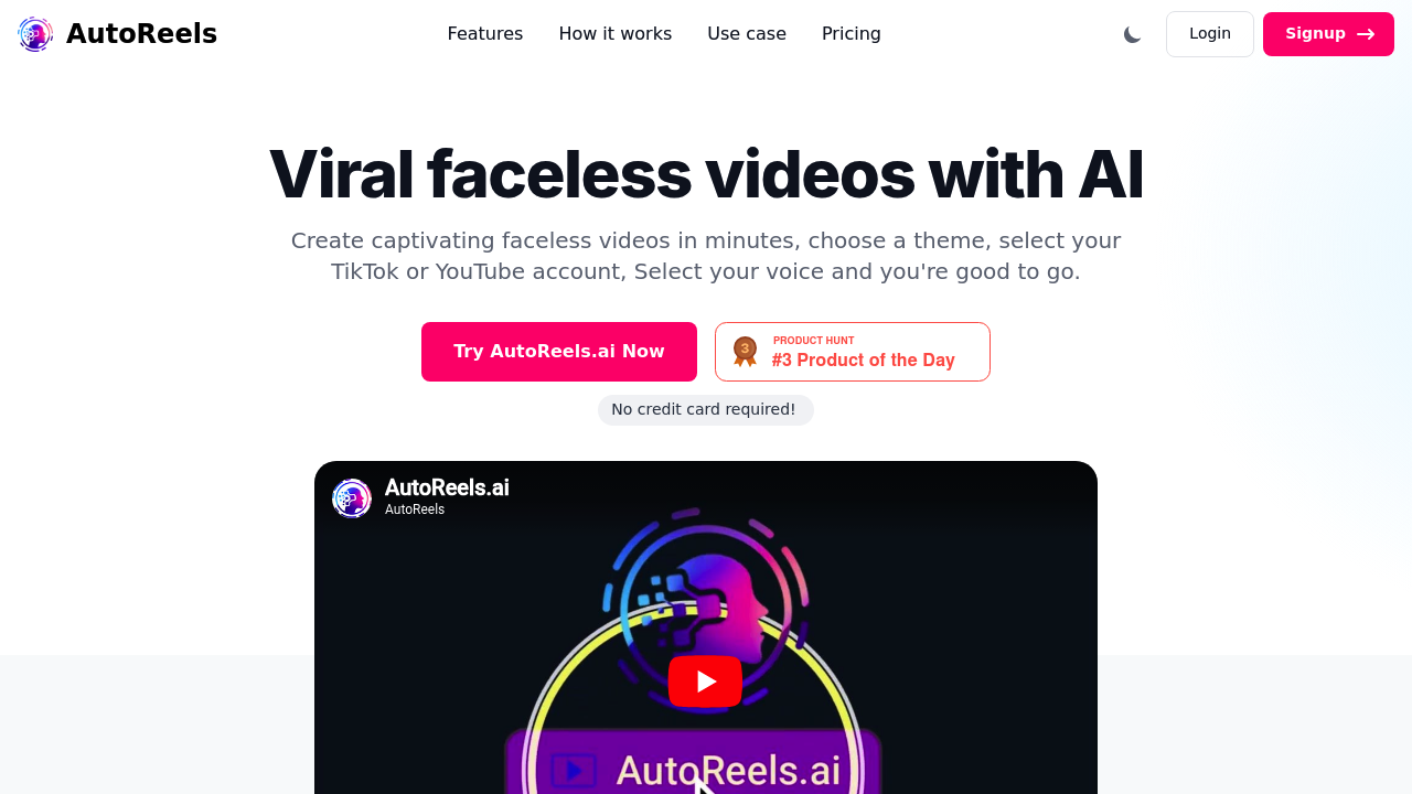 AutoReels screenshot