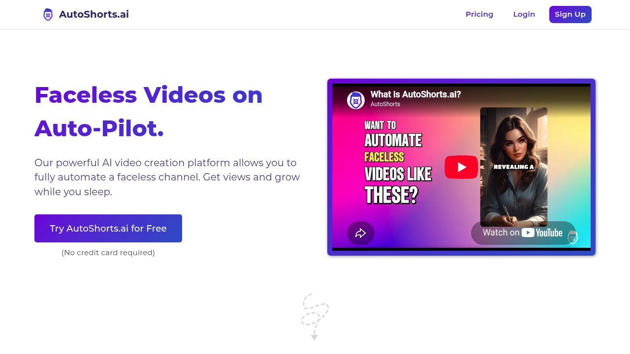 AutoShorts.ai screenshot