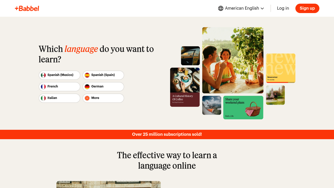 Babbel screenshot