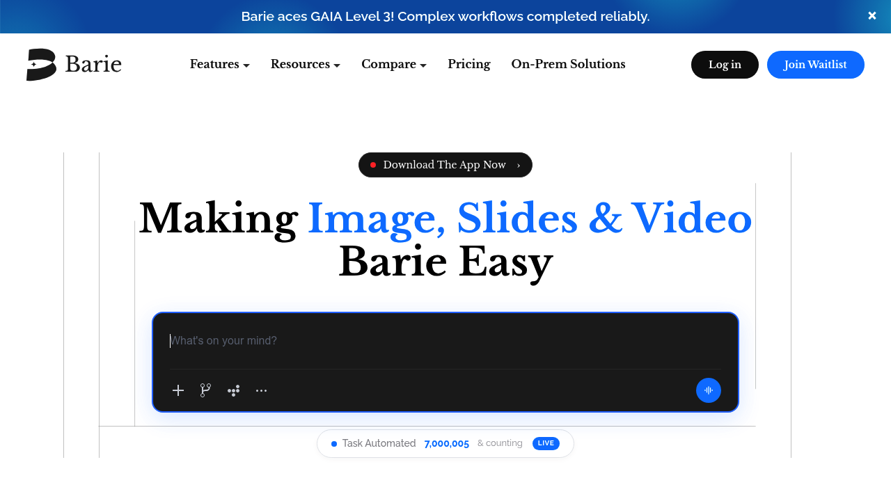 Barie AI screenshot