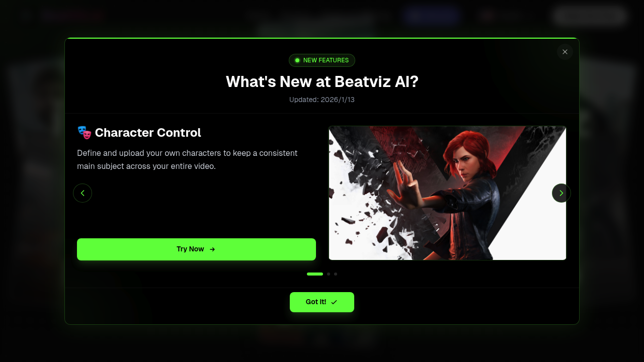 BeatViz AI screenshot