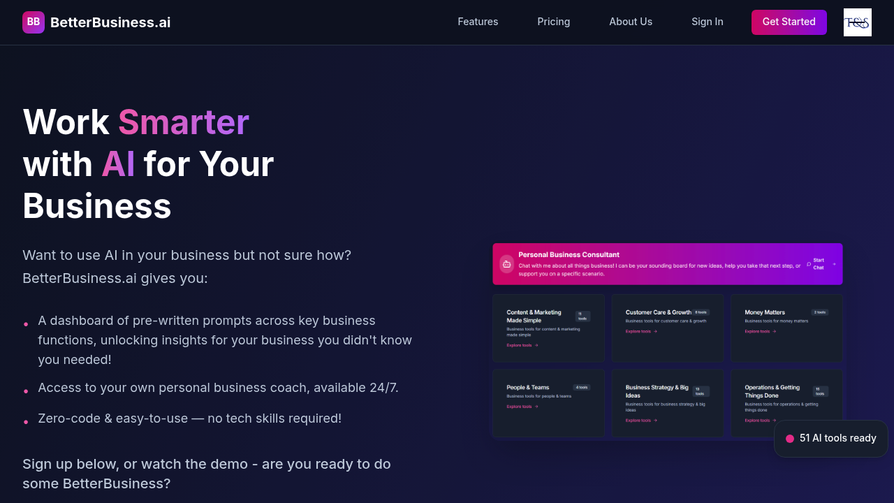 Better-Business.AI screenshot