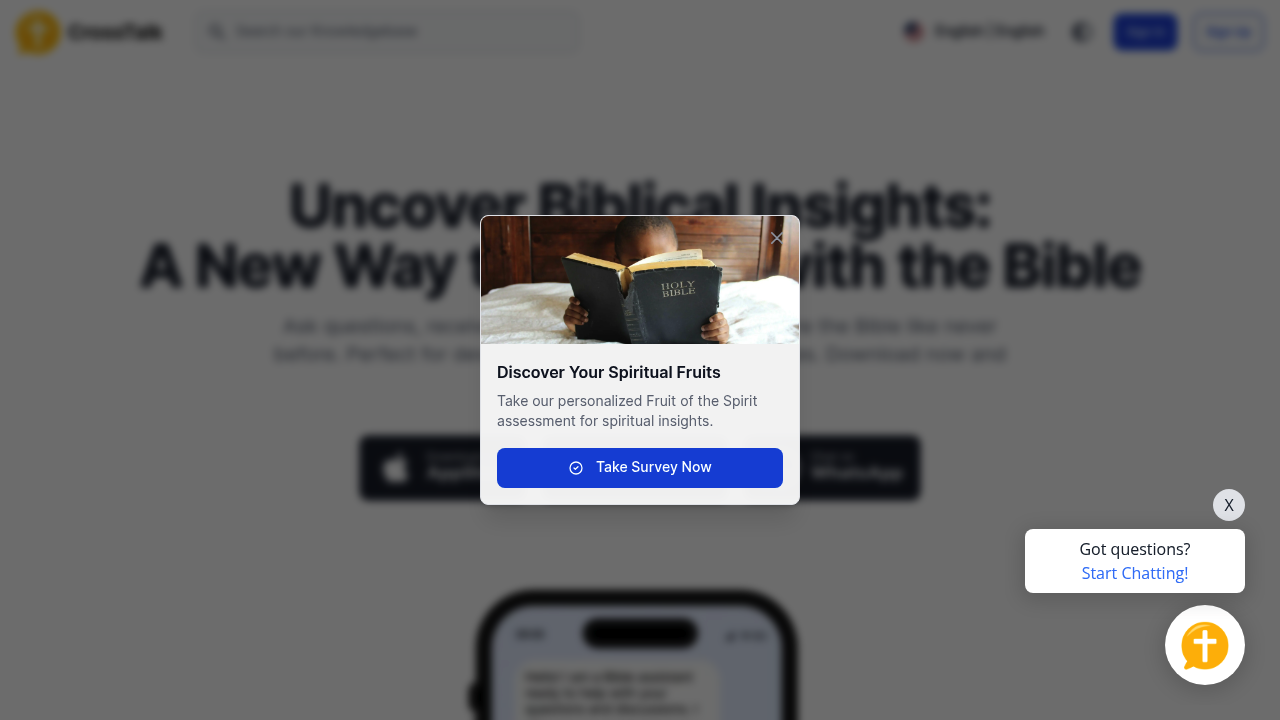 Bible Chat screenshot