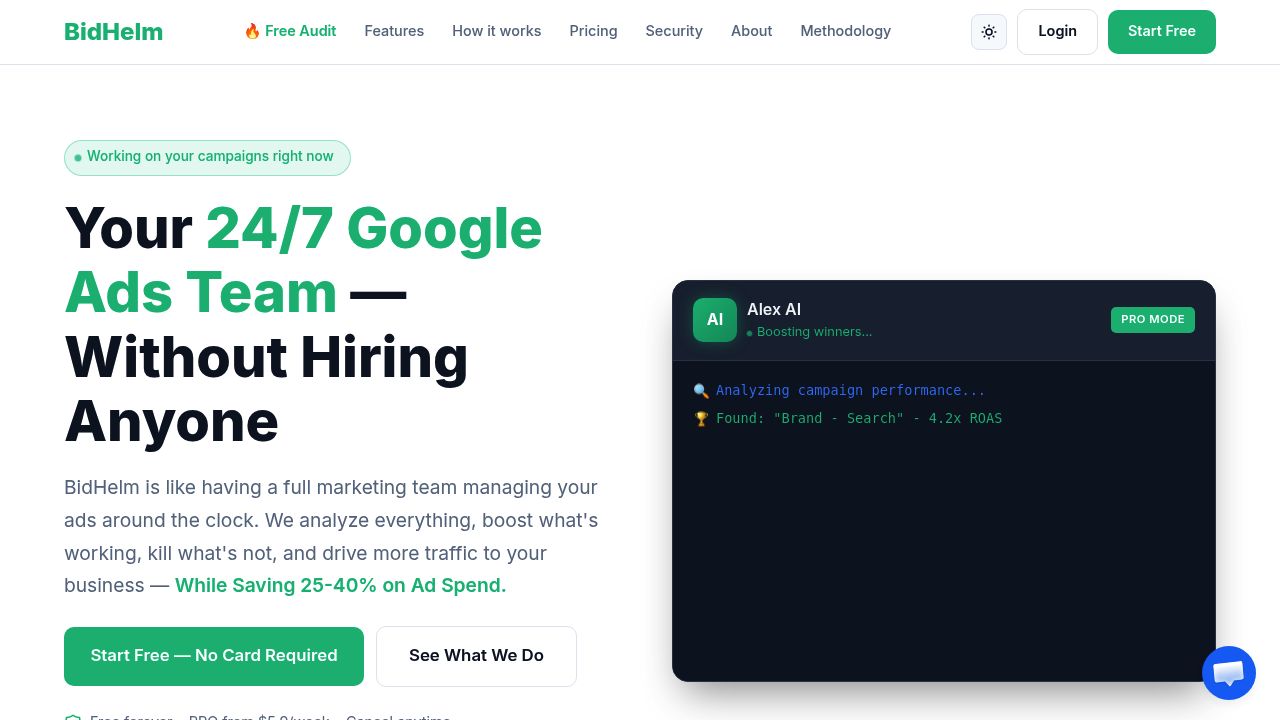 BidHelm v3.0 screenshot