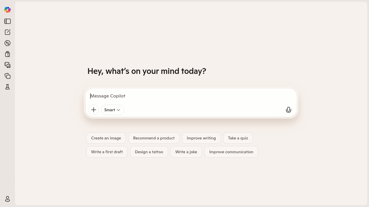 Microsoft Copilot screenshot
