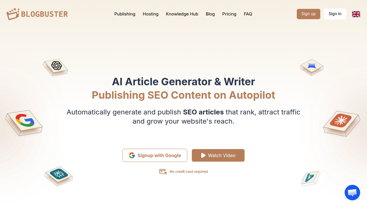 BlogBuster screenshot