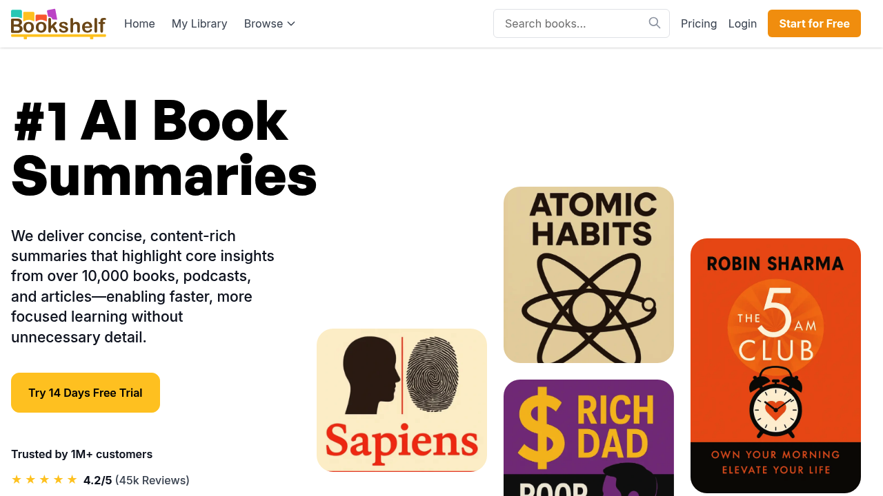 Bookshelf AI screenshot