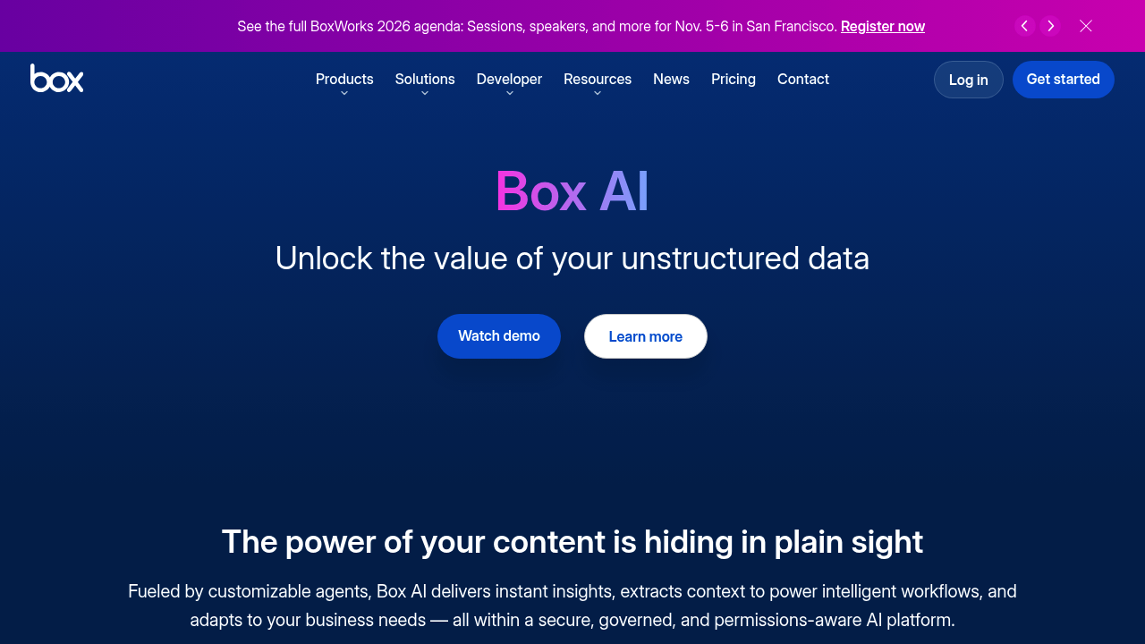 Box AI screenshot