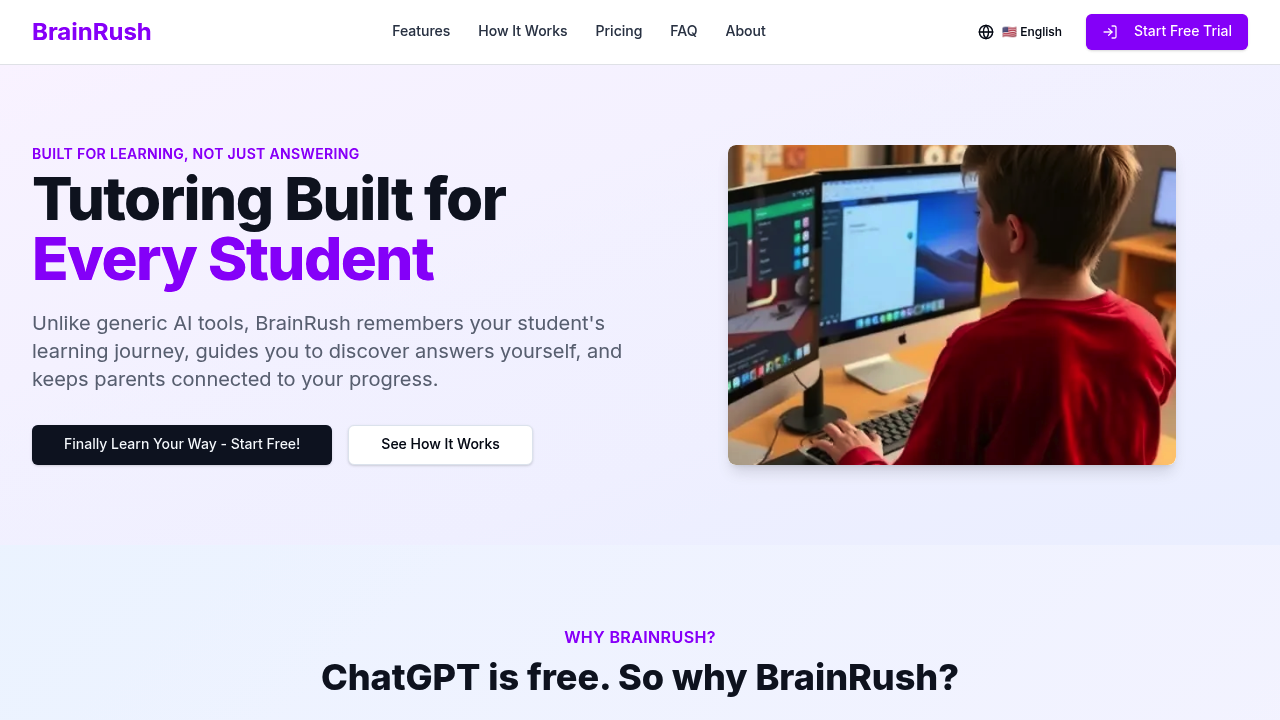 BrainRush AI screenshot