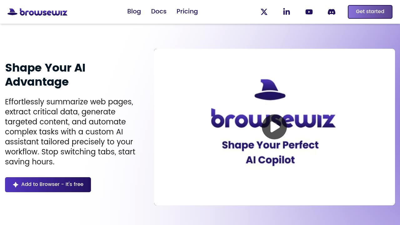 BrowseWiz screenshot